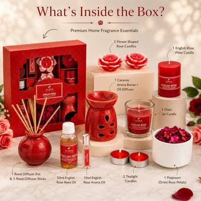 Aromatherapy Gift Combo – Premium Relaxation & Fragrance Set