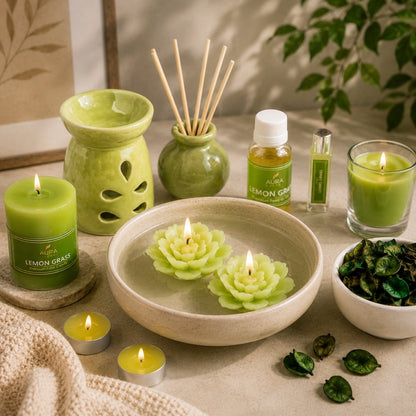 Aromatherapy Gift Combo – Premium Relaxation & Fragrance Set