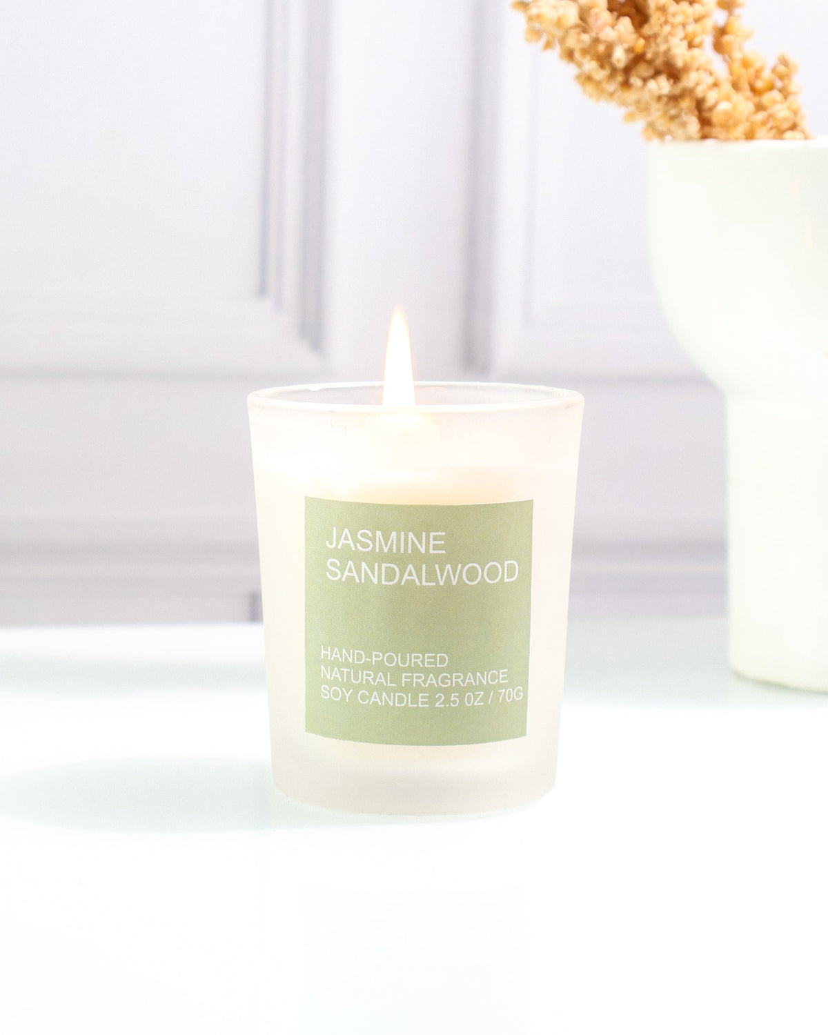 Luxury Scented Soy Candle Set – 4 Premium Fragrances for a Relaxing Home