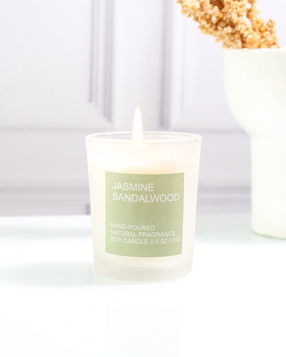 Luxury Scented Soy Candle Set – 4 Premium Fragrances for a Relaxing Home
