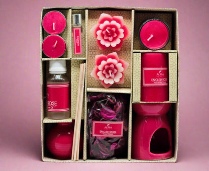 Aromatherapy Gift Combo – Premium Relaxation & Fragrance Set