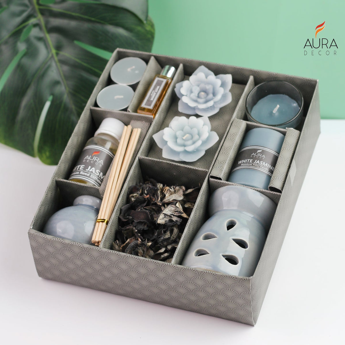 Aromatherapy Gift Combo – Premium Relaxation & Fragrance Set
