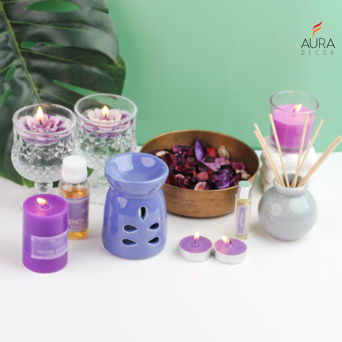 Aromatherapy Gift Combo – Premium Relaxation & Fragrance Set