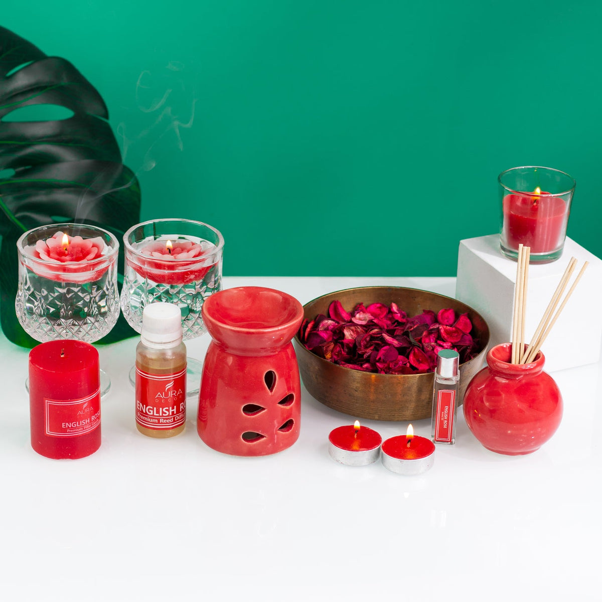 Aromatherapy Gift Combo – Premium Relaxation & Fragrance Set