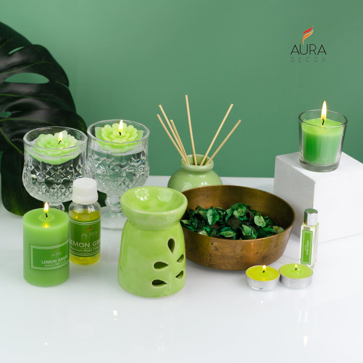 Aromatherapy Gift Combo – Premium Relaxation & Fragrance Set