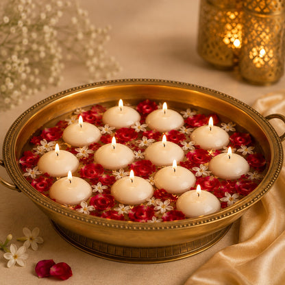 Floating Nugget Candles – Pack of 20