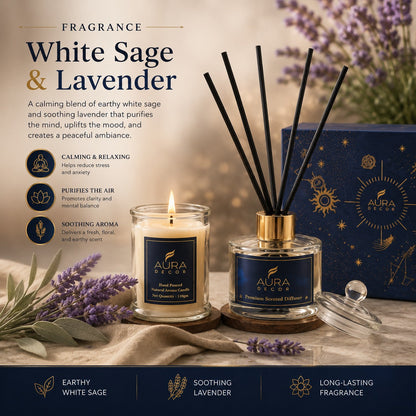 Solar Reed Diffuser Gift Set – Elegant Home Fragrance