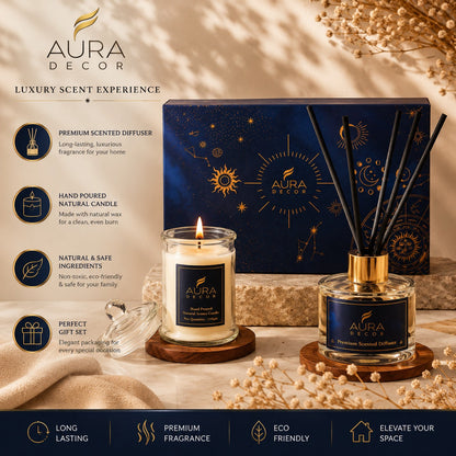 Solar Reed Diffuser Gift Set – Elegant Home Fragrance