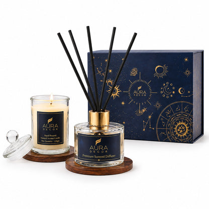 Solar Reed Diffuser Gift Set – Elegant Home Fragrance