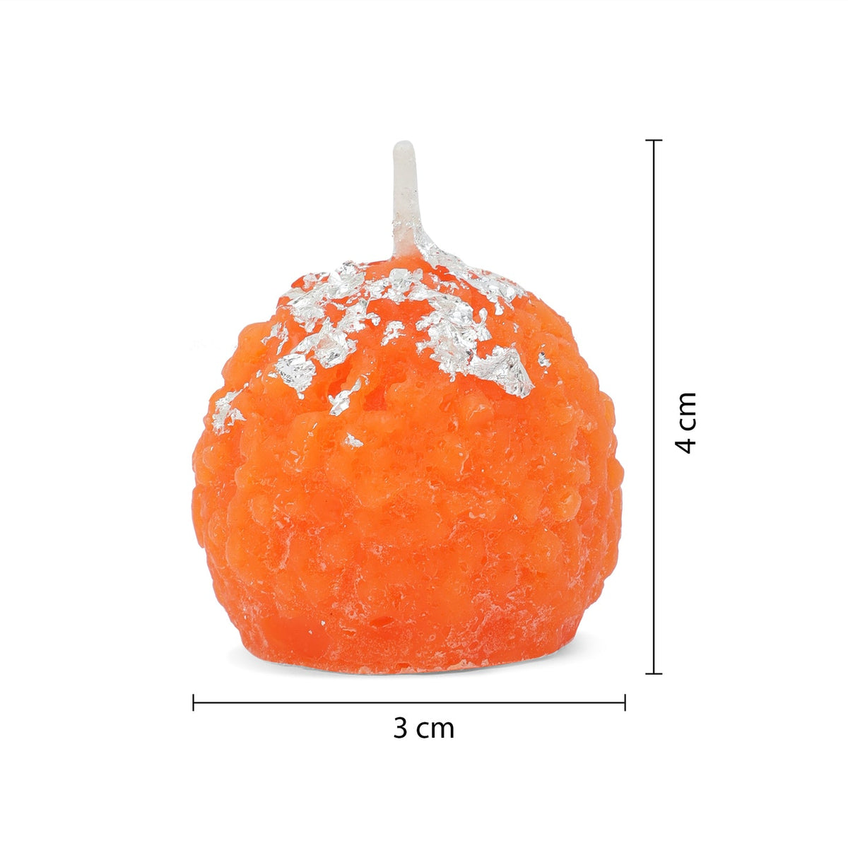 Festive Ladoo Candle Gift Set – Set of 4 Decorative Candles