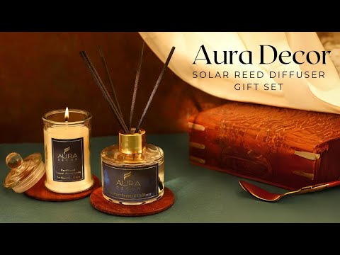 Solar Reed Diffuser Gift Set – Elegant Home Fragrance